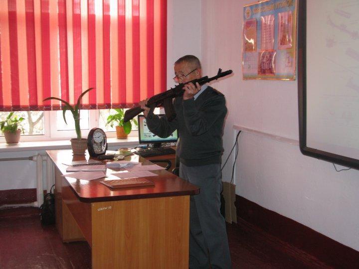 Открытый урок по НВиТП. Устройство АК-74