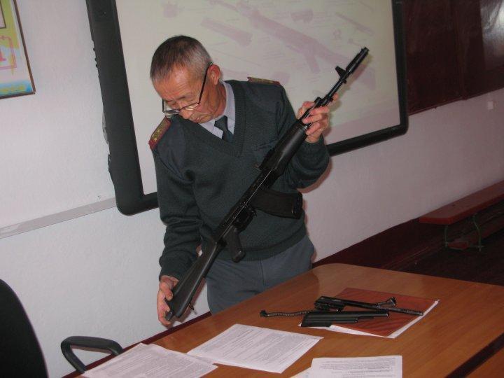 Открытый урок по НВиТП. Устройство АК-74