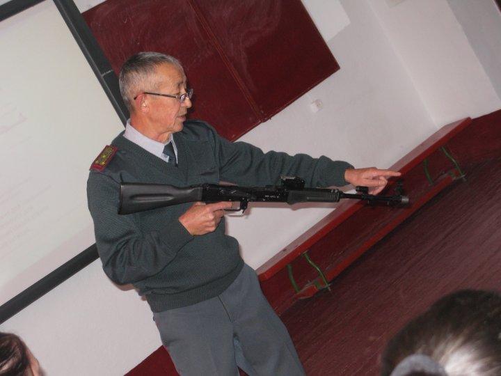 Открытый урок по НВиТП. Устройство АК-74